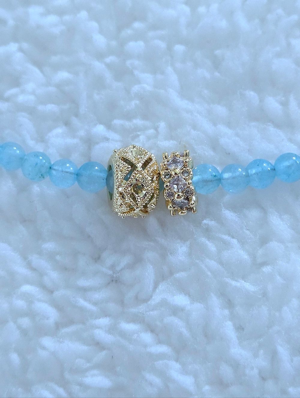 MacRae & Co. Blue Quartz with Charm Duo✌️ Necklace - NWT - Picture 11 of 16
